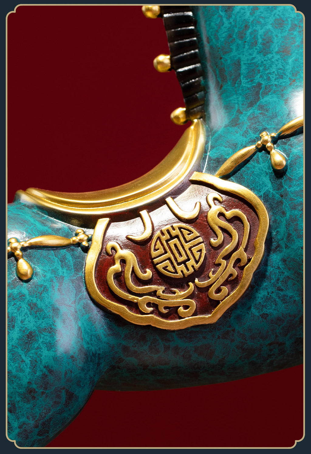 Statue de Cheval en Laiton