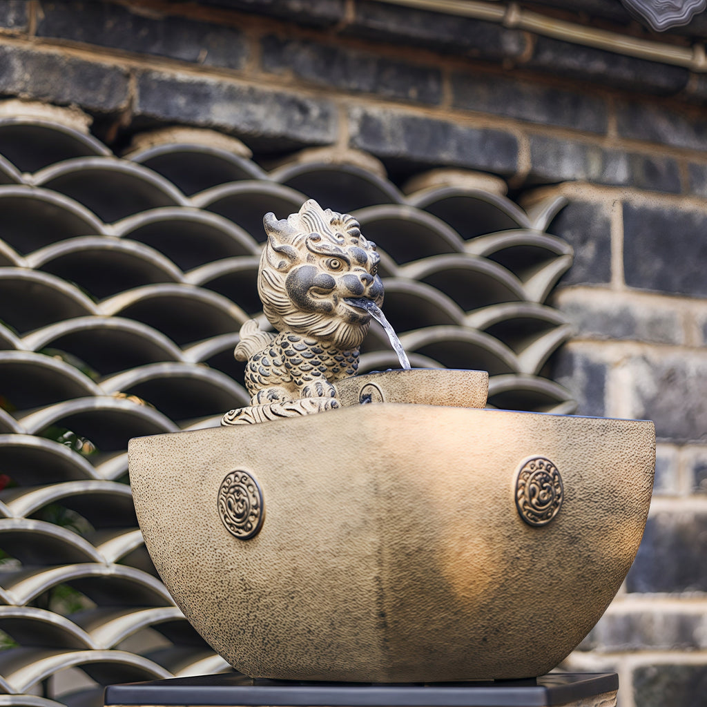 Fontaine d'eau Pixiu